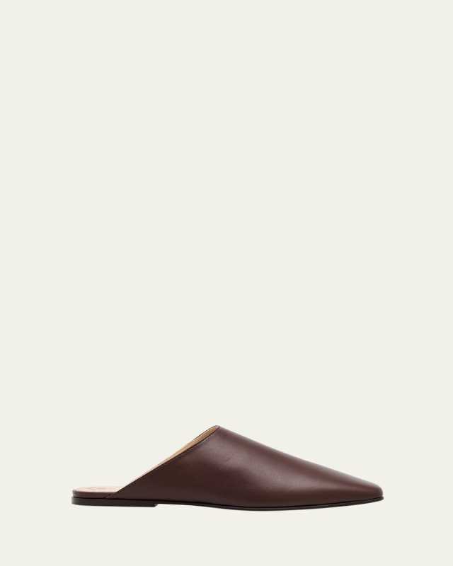 Alba Lambskin Flat Mules